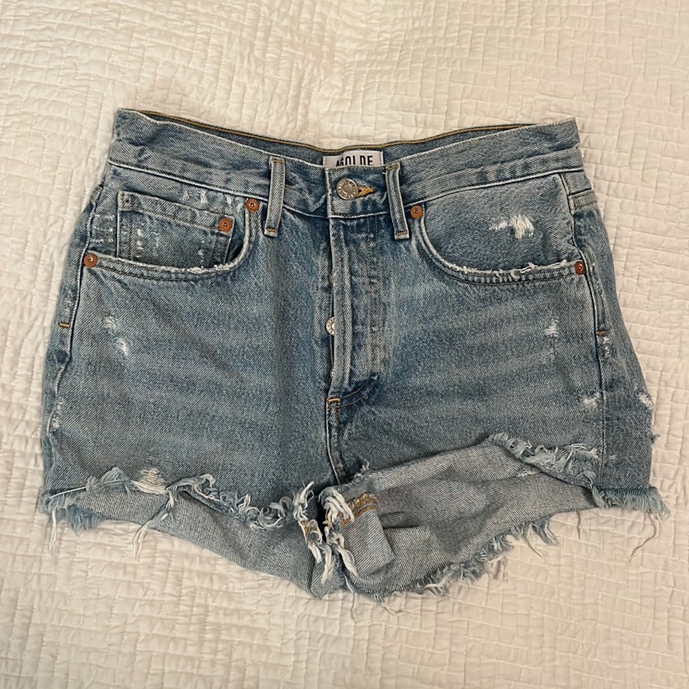 AGOLDE Parker cut off shorts - 24